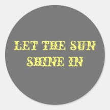 sunshine sticker