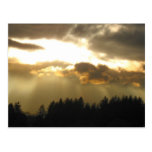 Sunshine Through Clouds Postcards