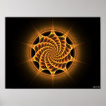 Sunshine Weave Poster