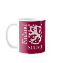 SUOMI Finland Lion Mug