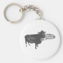 'sup my vegans key chain