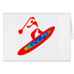 SUP PLACE HORIZON GREETING CARD
