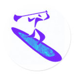 SUP THE BEGINNING ROUND STICKERS