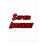 Super Accountant Postcards
