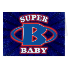 Super Baby Boys Greeting Card