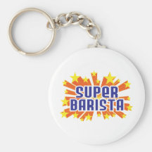 Super Barista Keychain