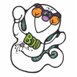 super boo ghost photo cut outs