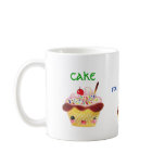 Super bunny bun with cute cupcake coffee mug