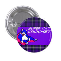 SUPER CAT CROCHET BUTTON