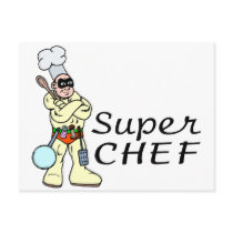 Super Chef Postcards