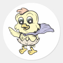 Super Chic!  Customizable! Round Stickers