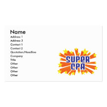 Super CPA Business Card