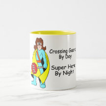 Super Crossing Guard Coffee Mugs