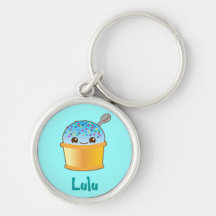 super cute Yummy Yummy bucket icecream! Key Chains
