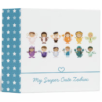 Super Cute Zodiac binders