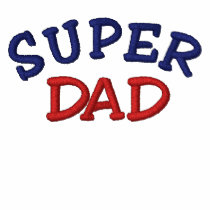 Super DAD Embroidered Polo Shirt - Customized