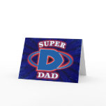 Super Dad Greeting Card