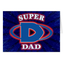 Super Dad Greeting Card
