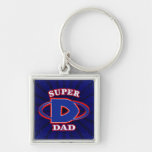 Super Dad Key Chain