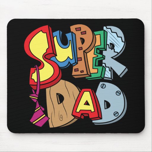 Super Dad Mouse Pads
