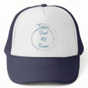 super dad of twin cap hats