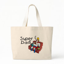 Super Dad (Sleeping) Tote Bag