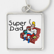 Super Dad (Sleeping) Key Chains