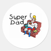 Super Dad (Sleeping) Sticker