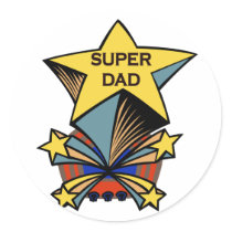 Super Dad Sticker