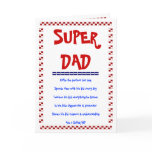 SUPER DAD, SUPER KID cards