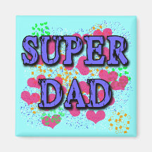 Super Dad Tshirts, Hoodies, Mugs, Gifts Refrigerator Magnet