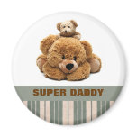 Super Daddy. Gift Fridge Magnet