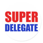 super delegate round stickers