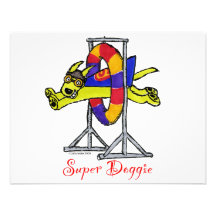 Super Doggie Tire Jump Custom Announcement