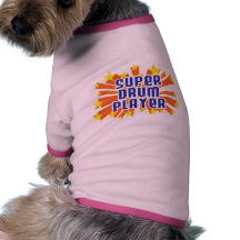 Super Drum Player Pet Tee Shirt