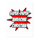 Super Duper Awesome Christian Postcard