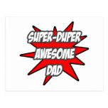 Super Duper Awesome Dad Post Cards