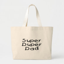 Super Duper Dad (2) Canvas Bag