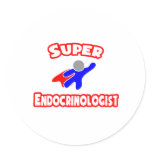 Super Endocrinologist Round Sticker