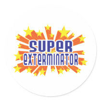 Super Exterminator Stickers