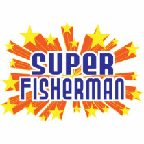 Super Fisherman Acrylic Cut Outs