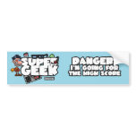 Super Geek Bumper Sticker bumper stickers