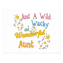 Super Gifts For Aunts Postcard