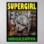 SUPER GIRL INDICA SATIVA posters
