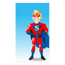 Super Hero Business Card Shell