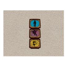 Super Hero Post Card