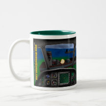 Super Huey 3 Retro Mug - Sea Battle