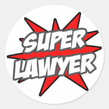 Super Lawyer Sticker