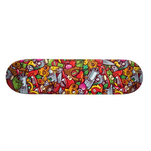 Super Mega Violence Skate Board
