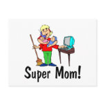 Super Mom (4 Arms) postcards